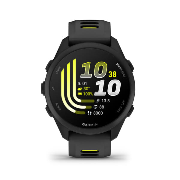 นาฬิกาสมาร์ทวอทช์ GARMIN FORERUNNER 170 MUSIC สี BLACK / BLACK AMP YELLOW_1
